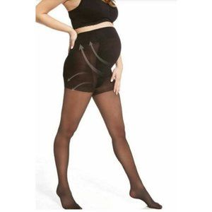 Pregnancy Maternity Tights Pantyhose Sheer Charcoa